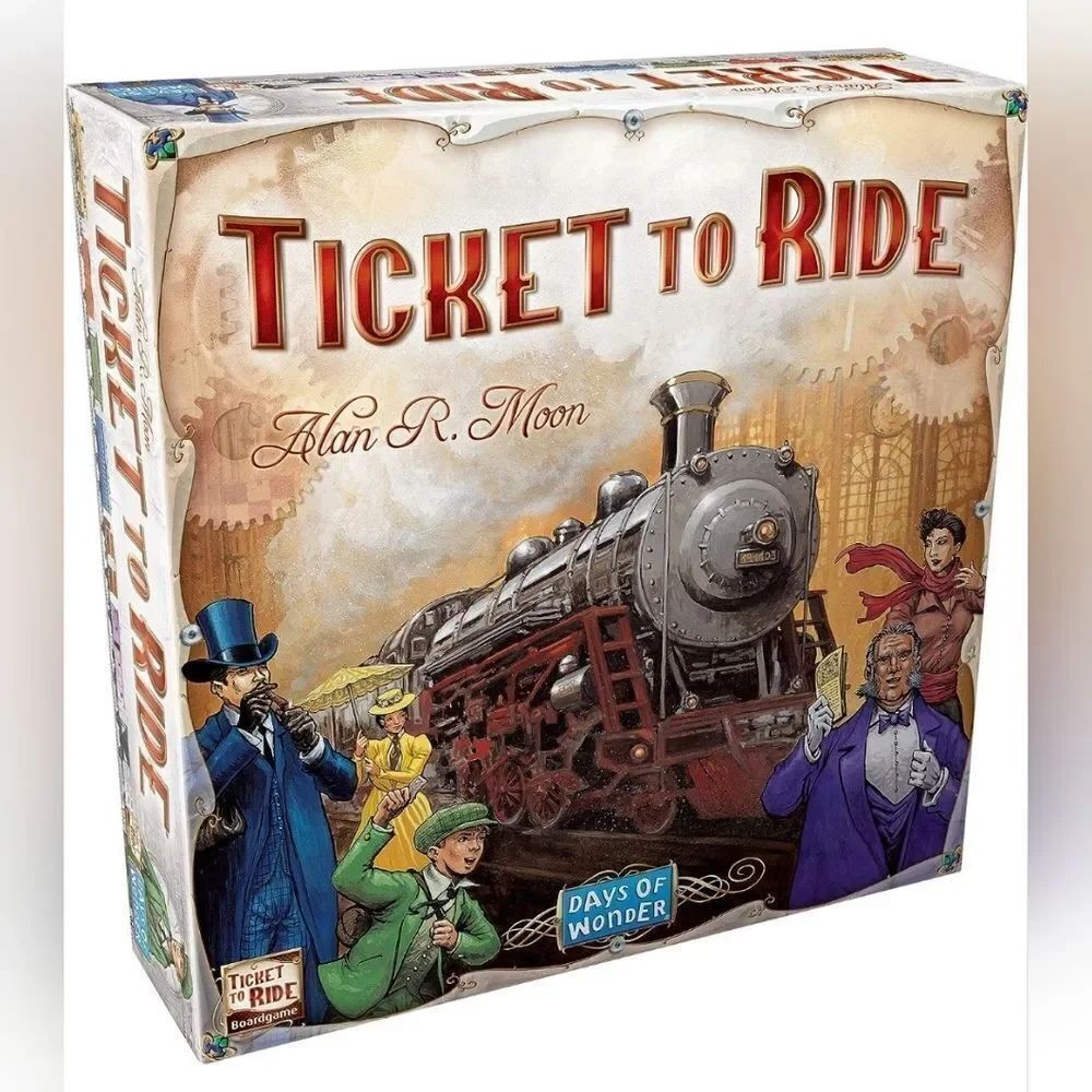 🩵Vintage Ticket to Ride 2004 Edition Strategy Board Game